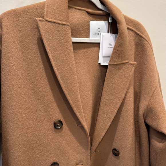 NWT Anine Bing Dylan coat Cashmere and wool - Picture 7 of 8